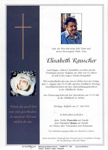 Parte von Elisabeth Rauscher