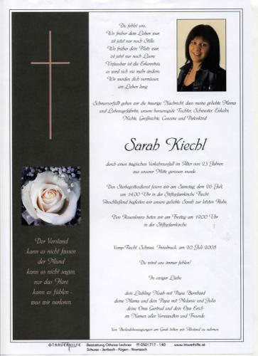 Parte von Sarah Kiechl