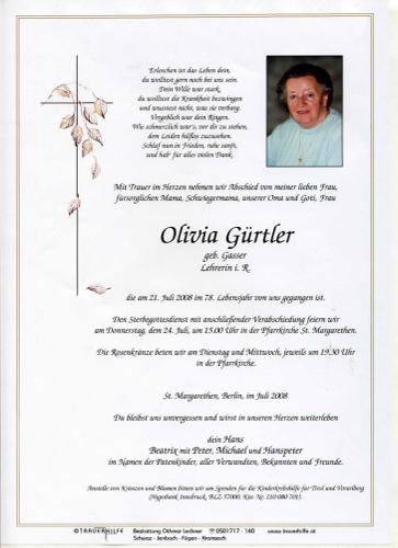 Parte von Olivia Gürtler