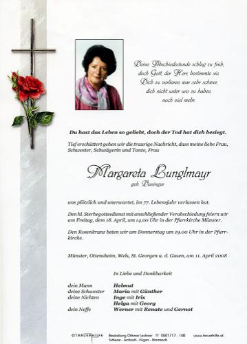 Parte von Margareta Lunglmayr