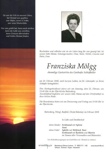Parte von Franziska Mölgg