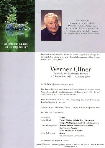 Parte von Werner Öfner