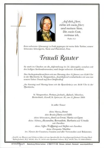Parte von Gertrud Rauter