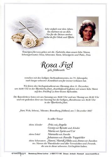 Parte von Rosa Figl