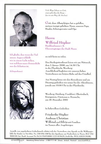 Parte von Wilfried Höpker