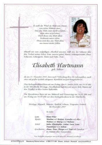 Parte von Elisabeth Hartmann