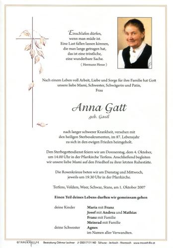 Parte von Anna Gatt