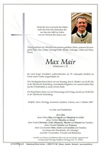 Parte von Maximilian Mair