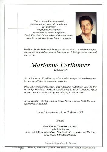 Parte von Marianne Ferihumer