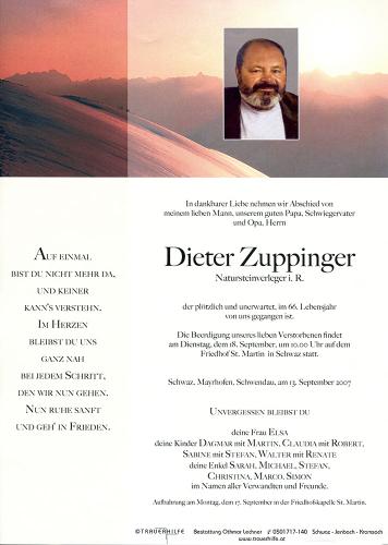 Parte von Wolf Dieter Zuppinger