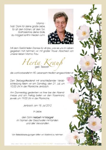 Parte von Herta Krau%C3%9F