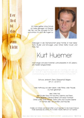 Parte von Kurt Huemer