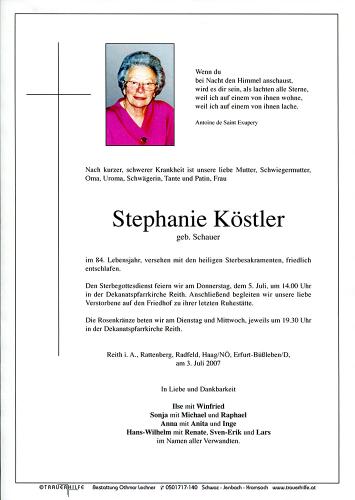 Parte von Stephanie Köstler