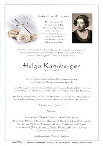 Parte von Helga Karmberger