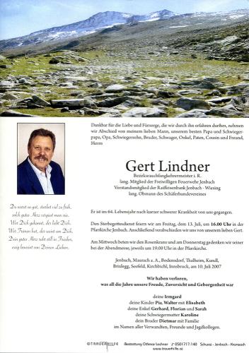Parte von Gert Lindner