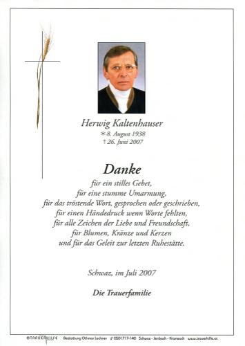 Parte von Herwig Kaltenhauser