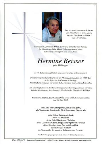 Parte von Hermine Reisser