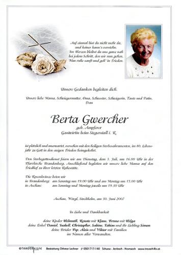 Parte von Berta Gwercher