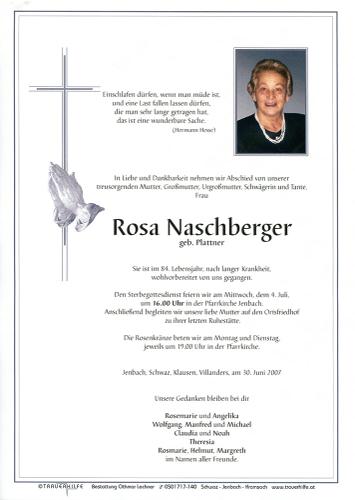 Parte von Rosa Naschberger