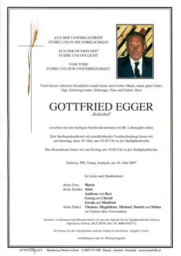 Parte von Gottfried Egger