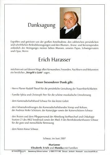 Parte von Erich Harasser