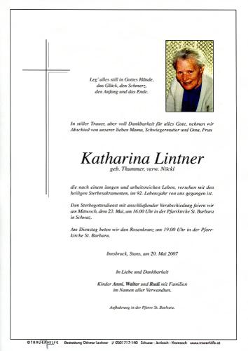 Parte von Katharina Lintner