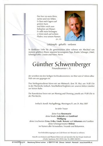Parte von Günther Schwemberger