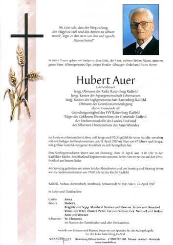 Parte von Hubert Auer