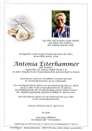 Parte von Antonia Esterhammer