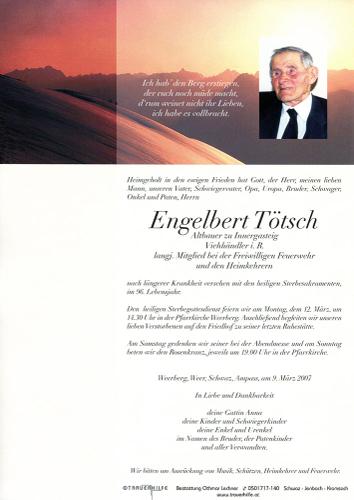 Parte von Engelbert Tötsch