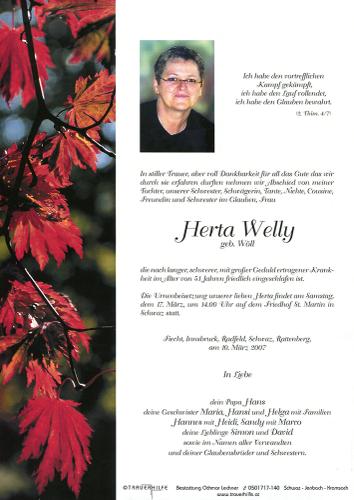 Parte von Herta Welly