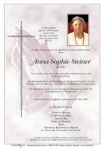 Parte von Anna Sophie Steiner