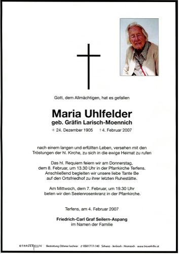 Parte von Maria Alexander Uhlfelder