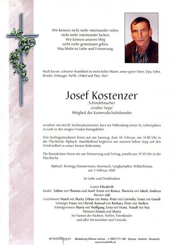 Parte von Josef Kostenzer