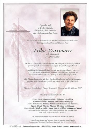 Parte von Erika Praxmarer