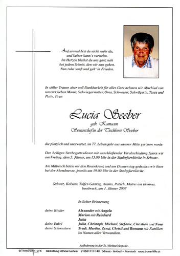Parte von Lucia Seeber