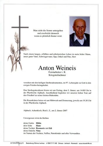 Parte von Anton Weineis