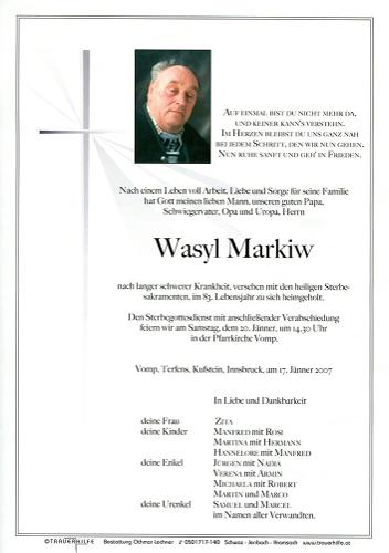 Parte von Wasyl Markiw