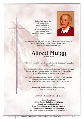 Parte von Alfred Muigg
