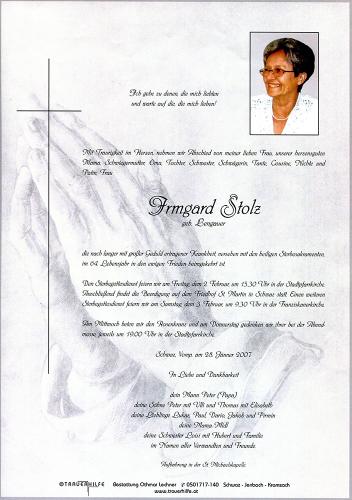Parte von Irmgard Stolz