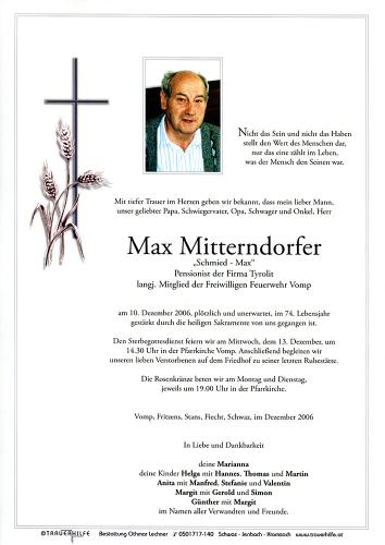 Parte von Maximilian Mitterndorfer