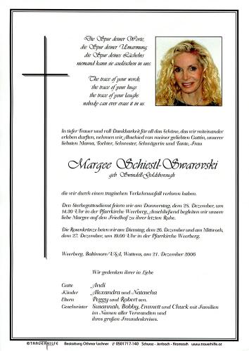 Parte von Margee Schiestl-Swarovski