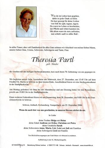 Parte von Theresia Partl