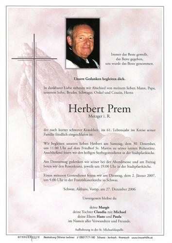 Parte von Herbert Prem