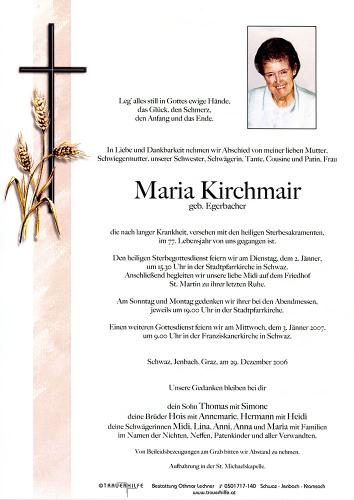 Parte von Maria Kirchmair