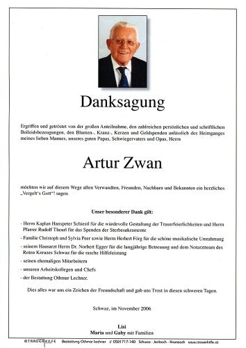 Parte von Artur Zwan