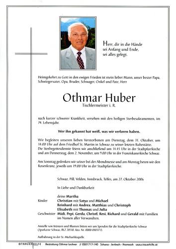 Parte von Othmar Huber