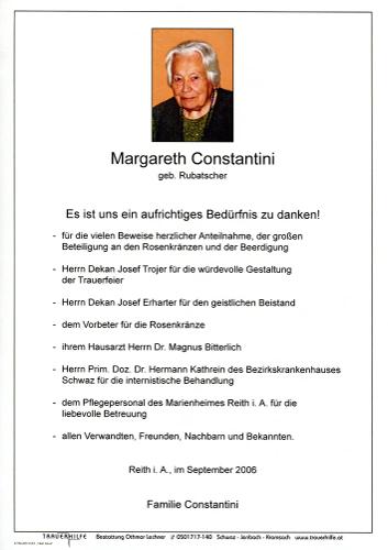 Parte von Margareth Constantini