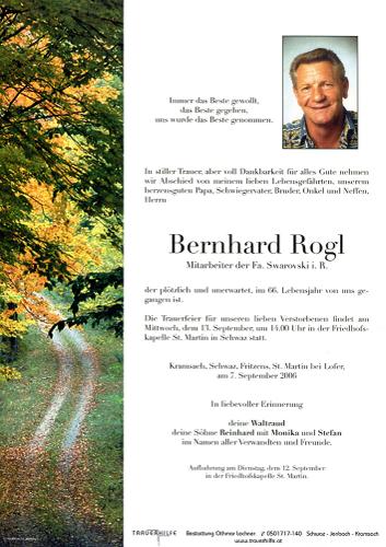 Parte von Bernhard Rogl