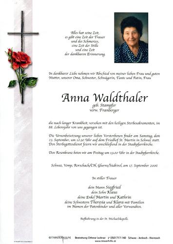 Parte von Anna Waldthaler